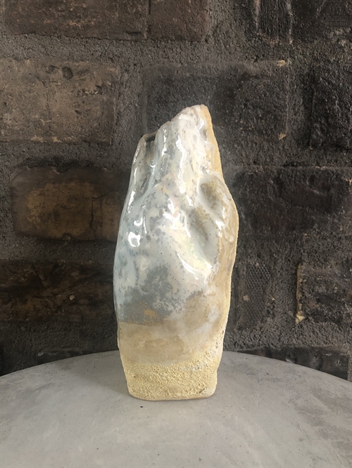 Skulpturel keramik vase af Thim Rohde